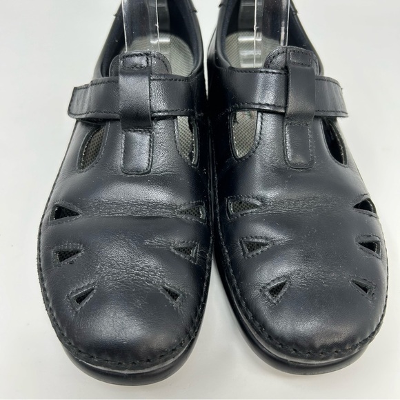SAS Roamer Black Leather Walking Shoe Loafers Size 8** Tripad Comfort Active - Picture 5 of 12